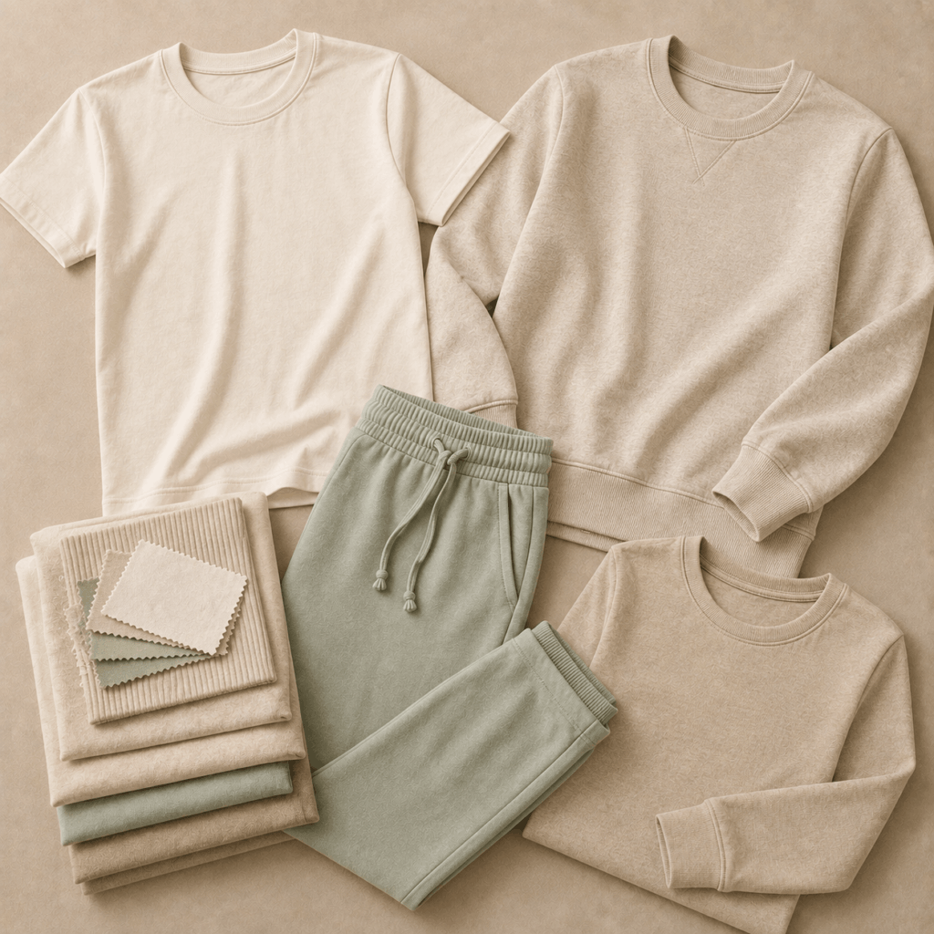 Organic cotton and lower impact private label apparel for international brands