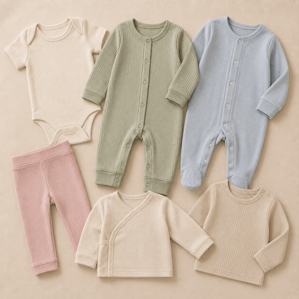 Private label knitted babywear manufacturing in India for international brands