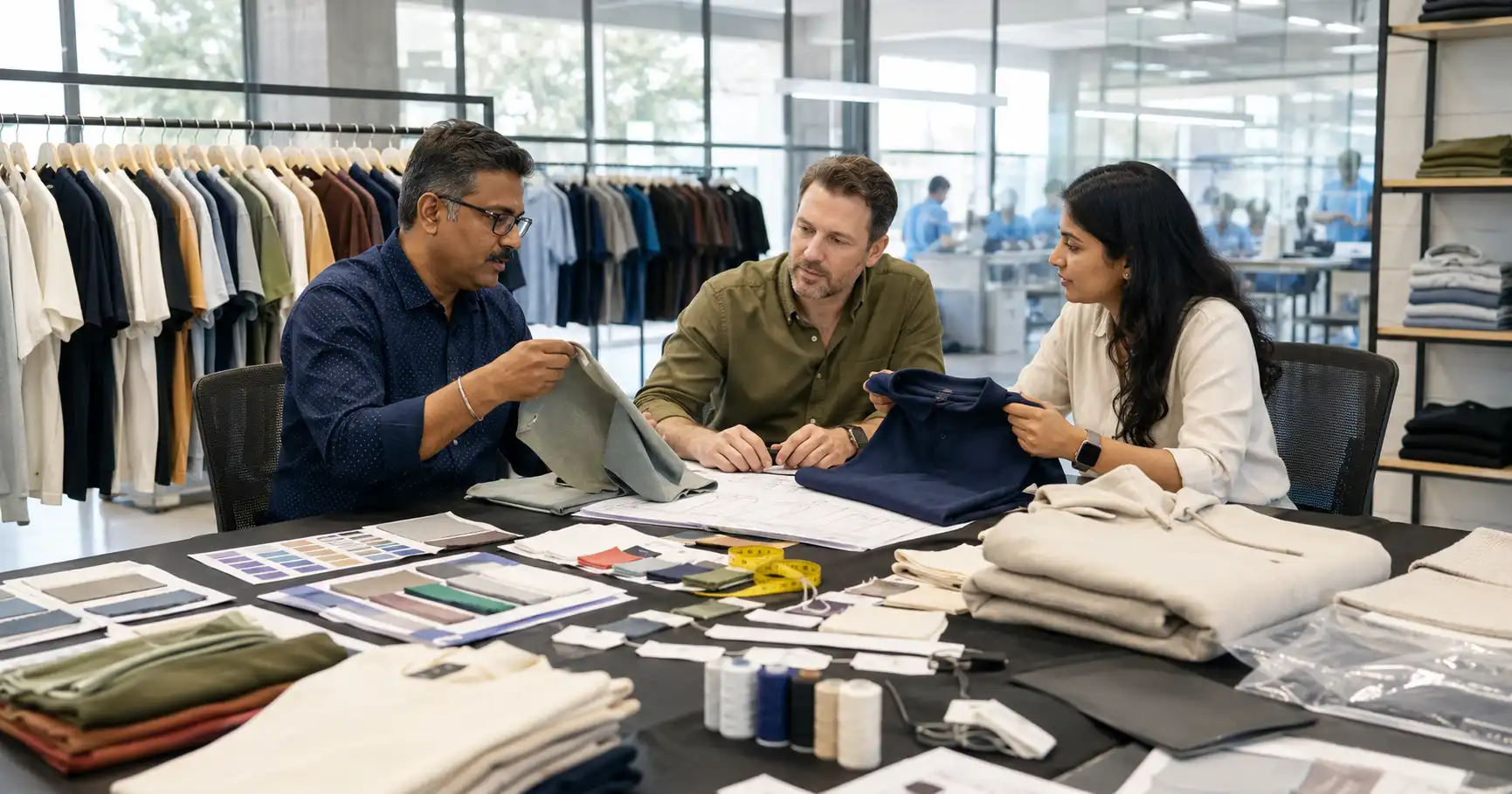 Private label apparel manufacturing in India for international clothing brands